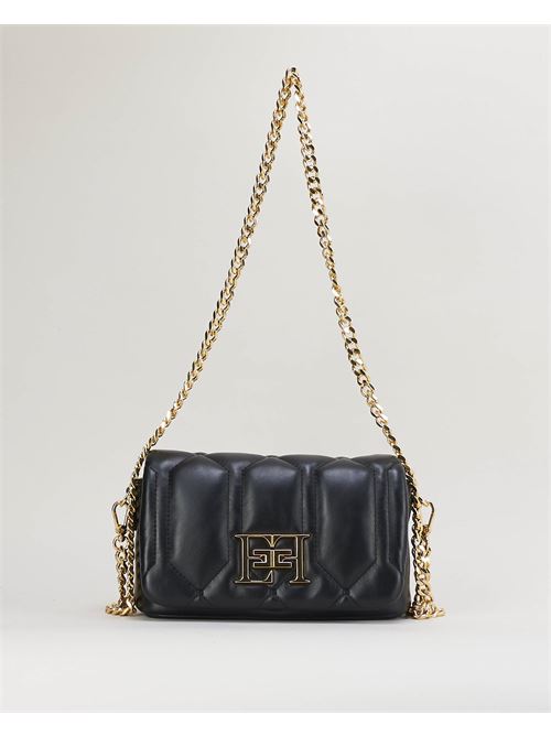 Small puffy bag with logo plaque Elisabetta Franchi ELISABETTA FRANCHI | Bag | BS34A37E2110